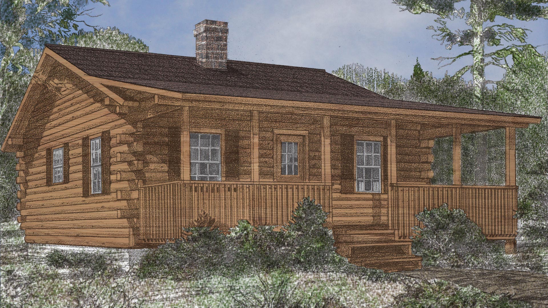 The Eagle's Nest | Northeastern Log Homes