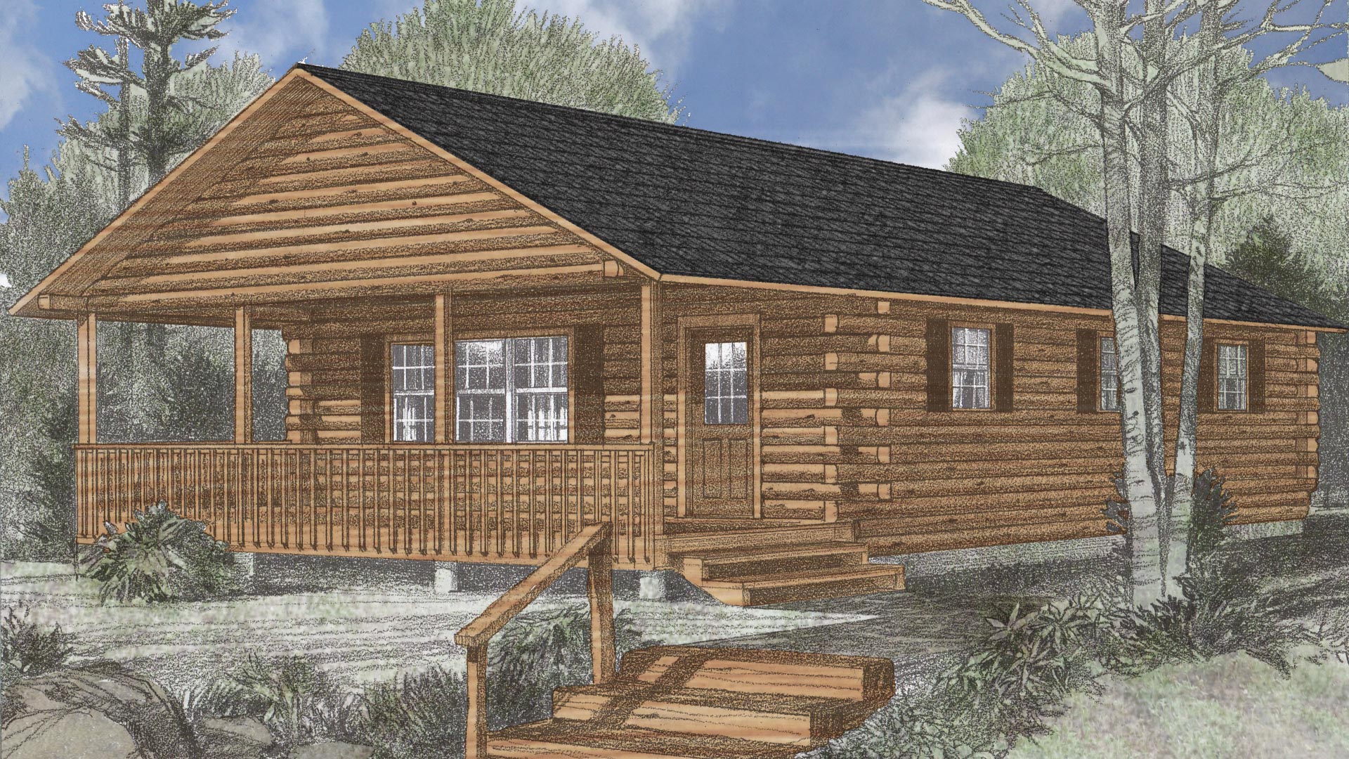 The Retreat | Northeastern Log Homes